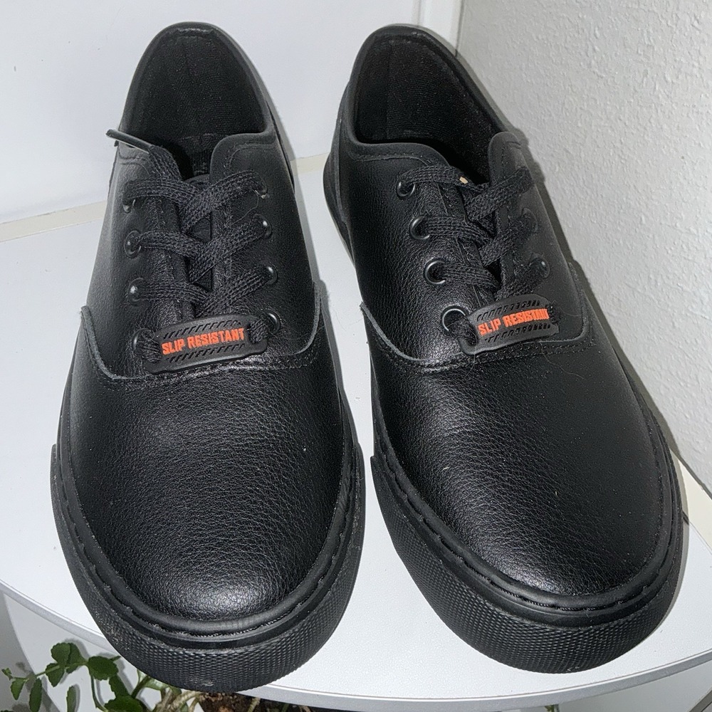 Lugz Slip Resistant Ladies Black Work Shoes Size 7.5 Women's